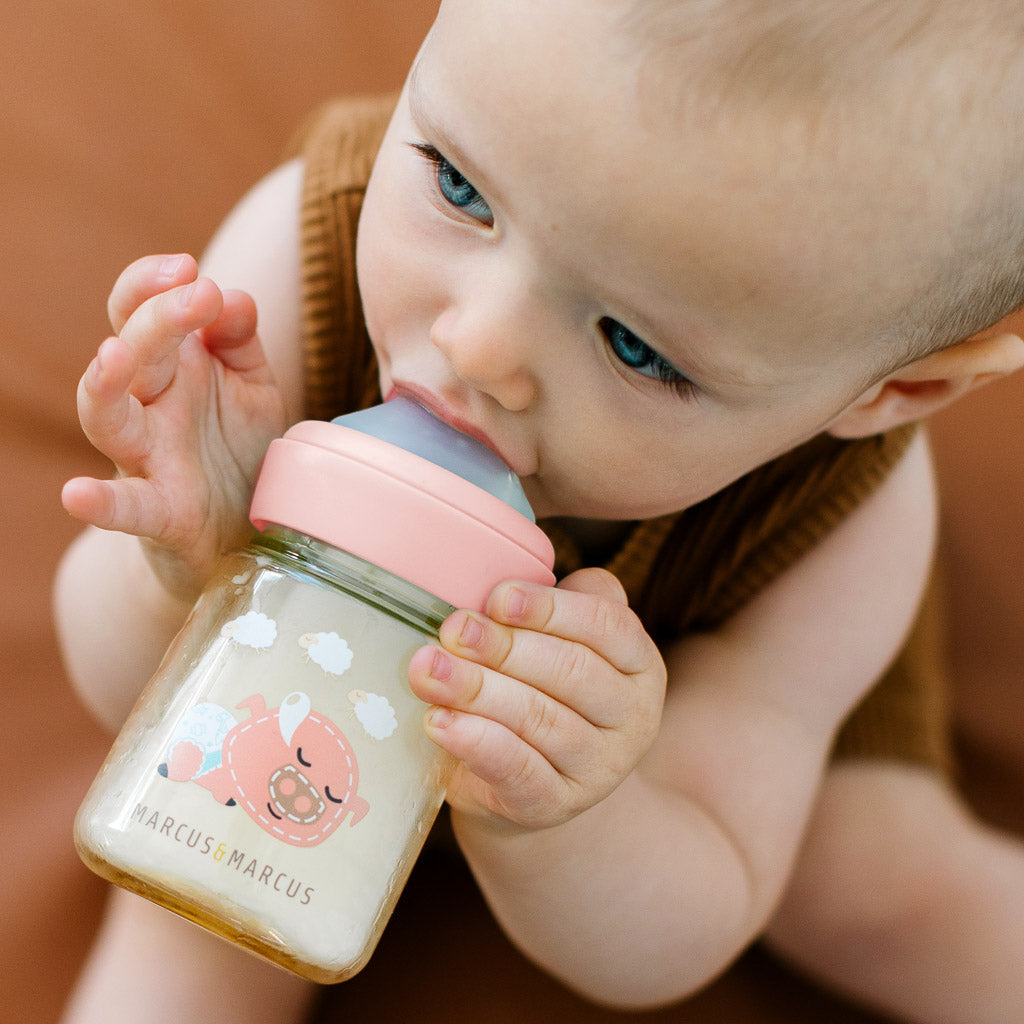 Marcus & Marcus PPSU Transition Feeding Bottle (180ml)
