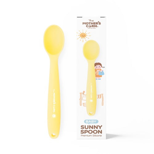 Mother's Corn Sunny Silicone Spoon | Little Baby.
